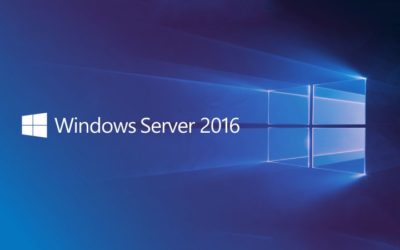 Windows Serveur 2016 vient de sortir