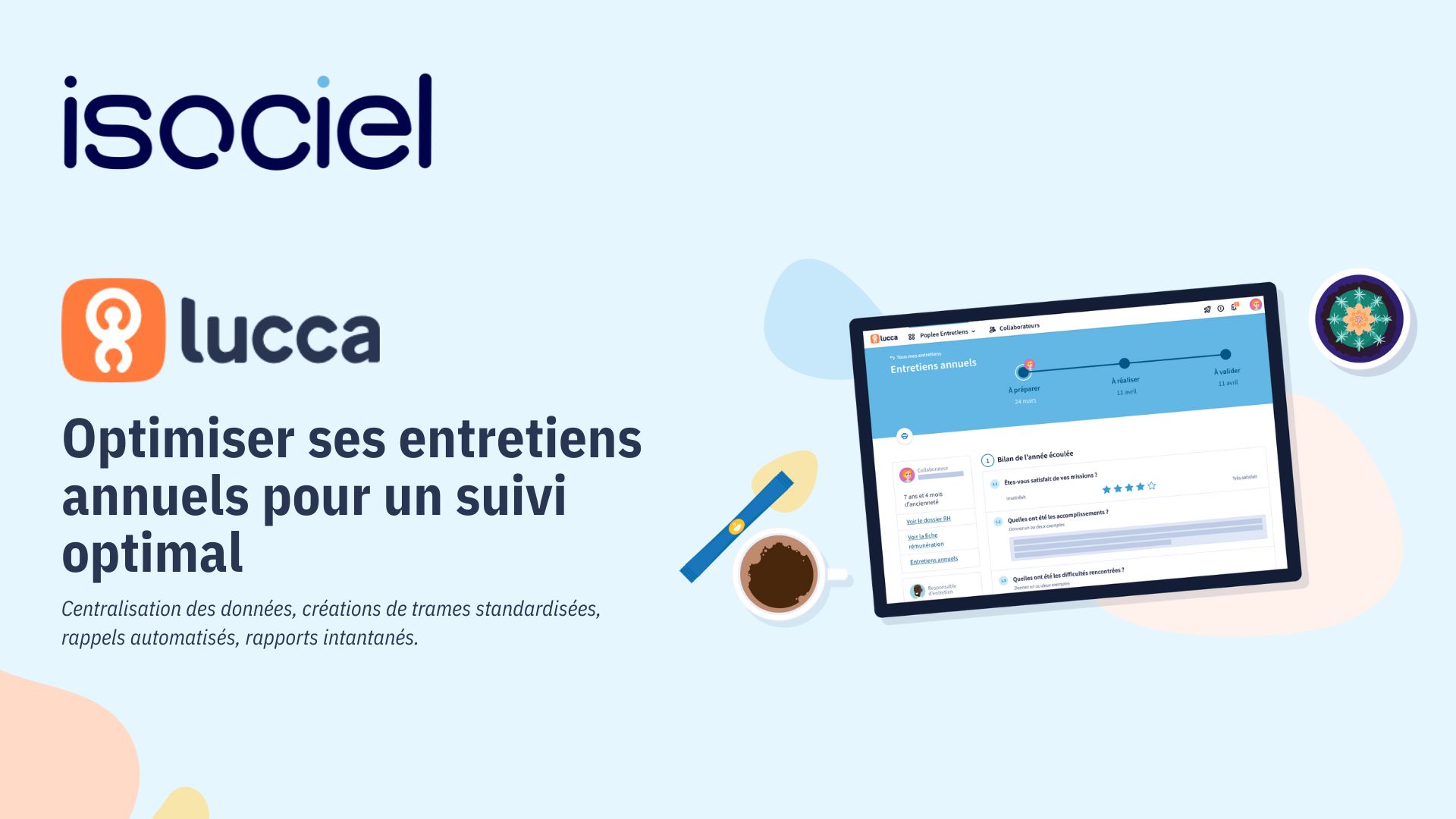 Travail hybride : les outils collaboratifs essentiels pour booster la productivité grâce à LUCCA / ISOCIEL