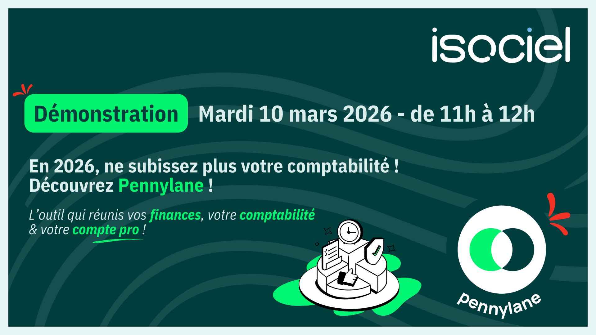 Webinar de démo ISOCIEL x Pennylane