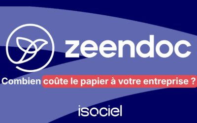 Dématérialisation : combien coûte encore le papier à votre entreprise ?